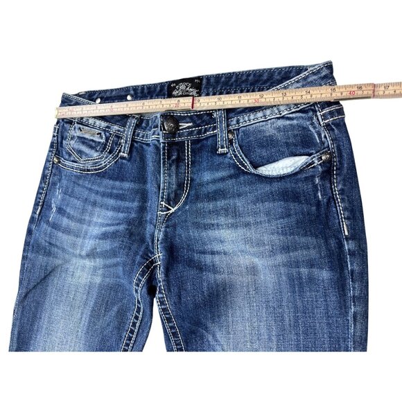 Rebock For Express Boot Cut Jeans Size 6S - Picture 8 of 13